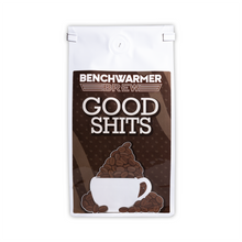 Load image into Gallery viewer, Coffee package with humorous text and graphic design on a white background
