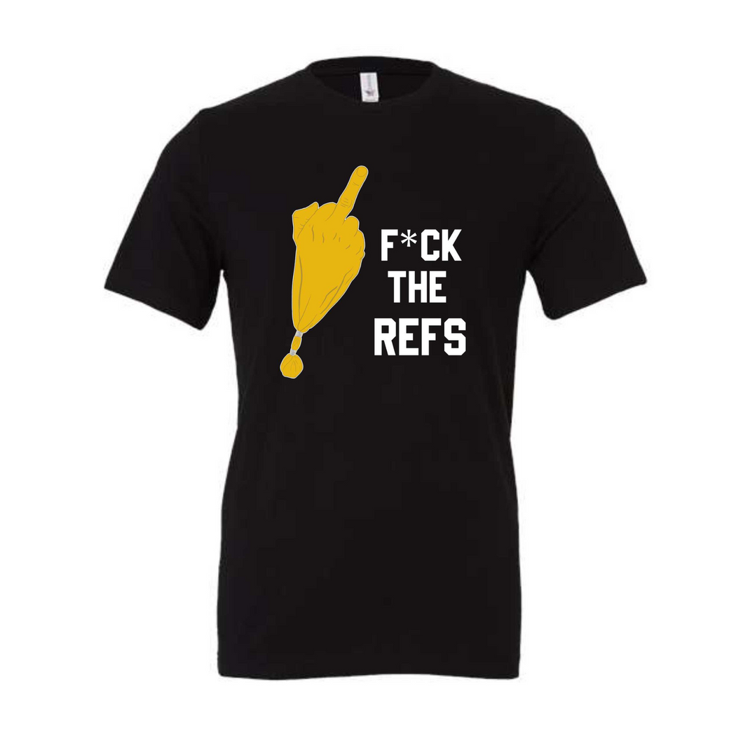 Censored F*ck the Refs Flag T-Shirt