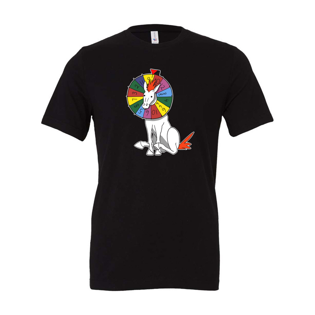 The Terrible Curse Wheel T-Shirt Black